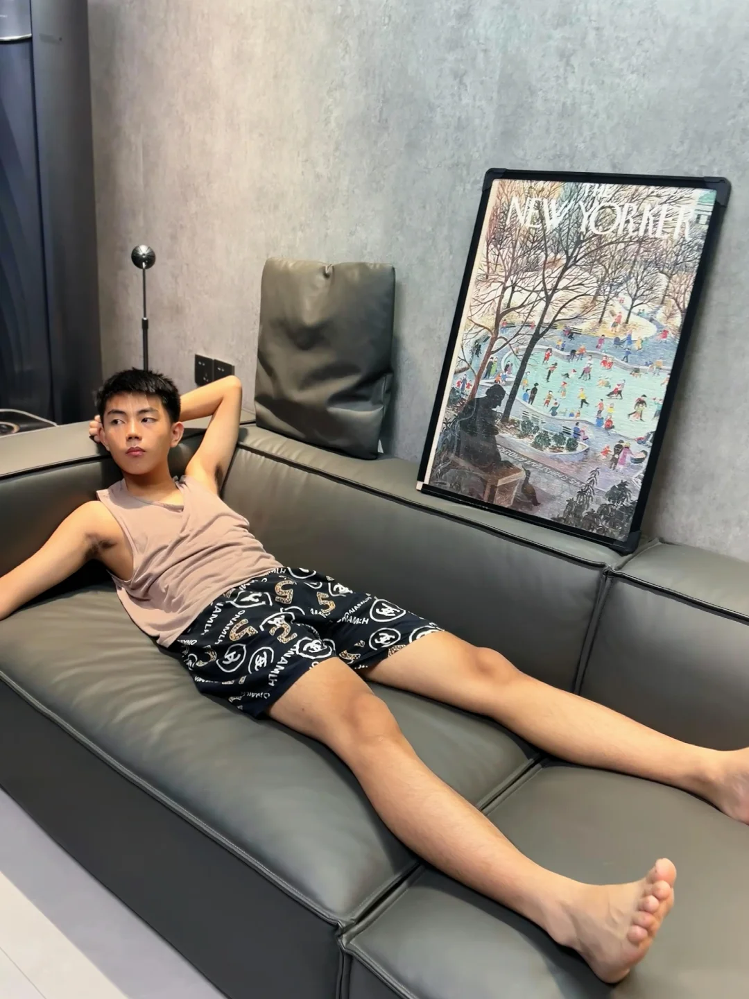 身高180+小孩哥，满屏大长腿比例绝了