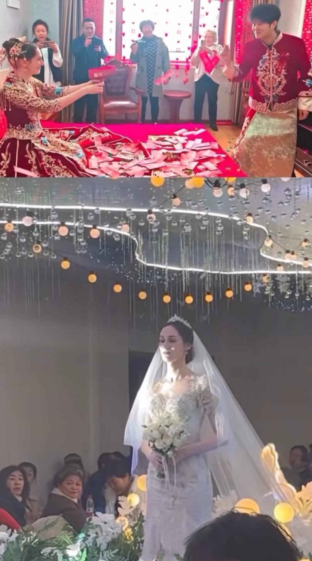 西式婚礼迎来了它真正的女主人