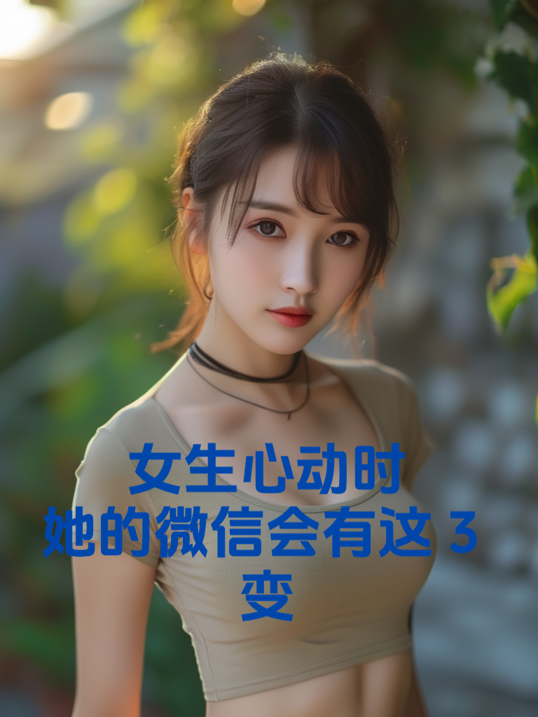 女生心动时，她的微信会有这3变