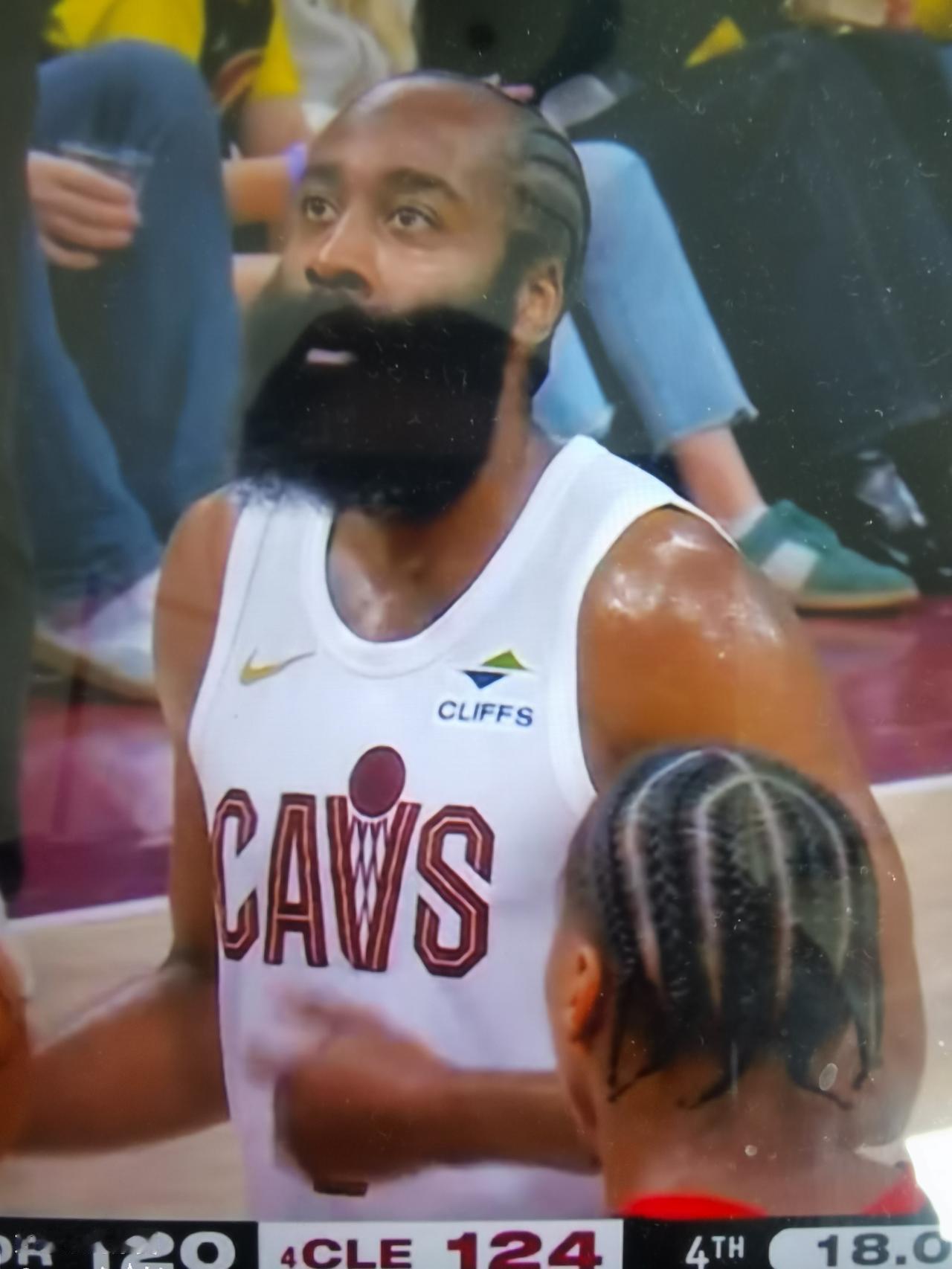 哈登施罗德救了米切尔东部季后赛首轮，天王山之战，最终骑士主场