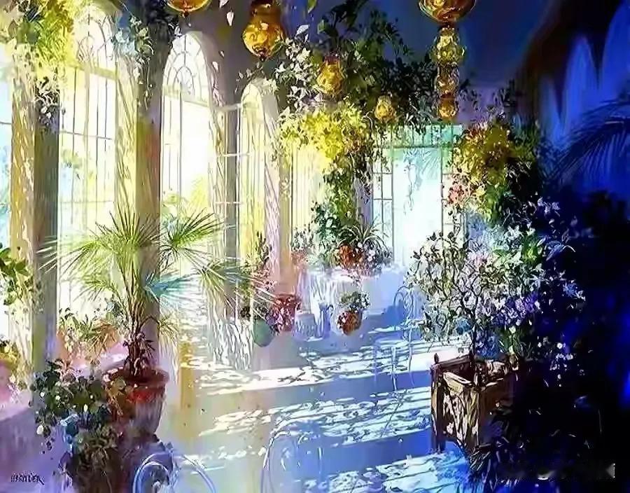 他穷其一生用画笔探寻普罗旺斯的光影秘境绘画天地中，光影是神奇密码，众多画家穷其