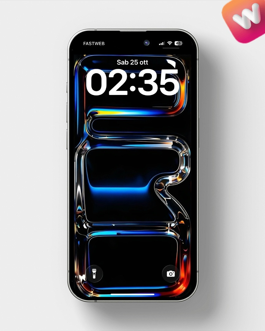 液态玻璃风17Pro壁纸，不错。​​​