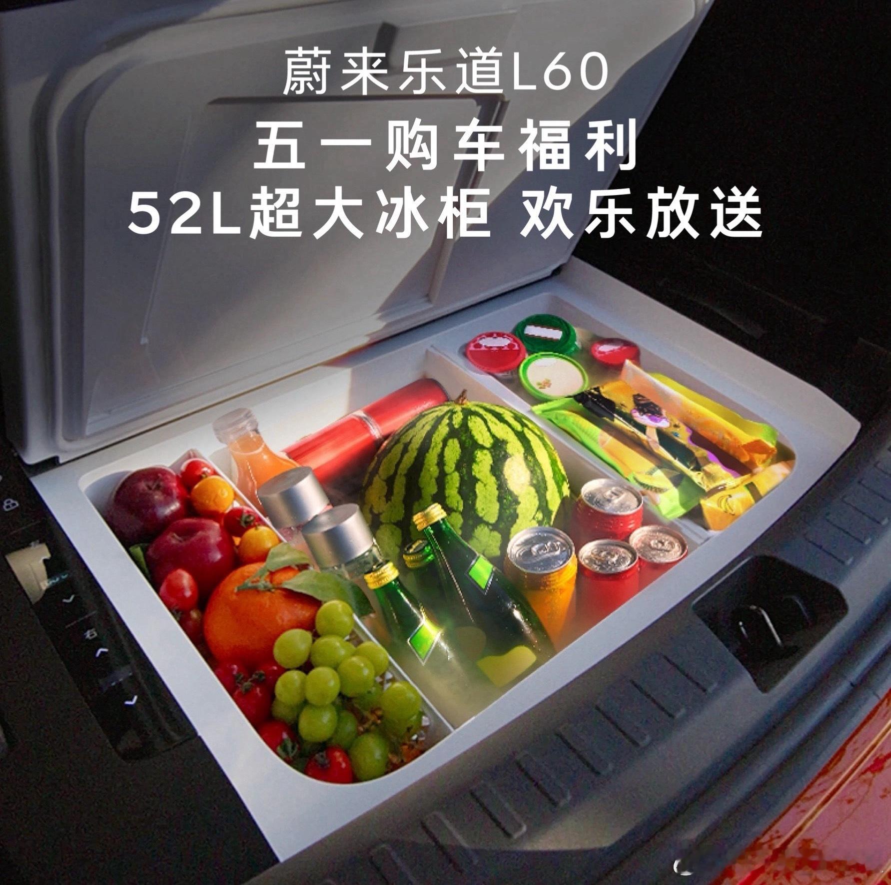 今天跟妈妈说我的乐道L60装了个超大冰柜，我妈喜出望外，她第一个想到的就是开L6