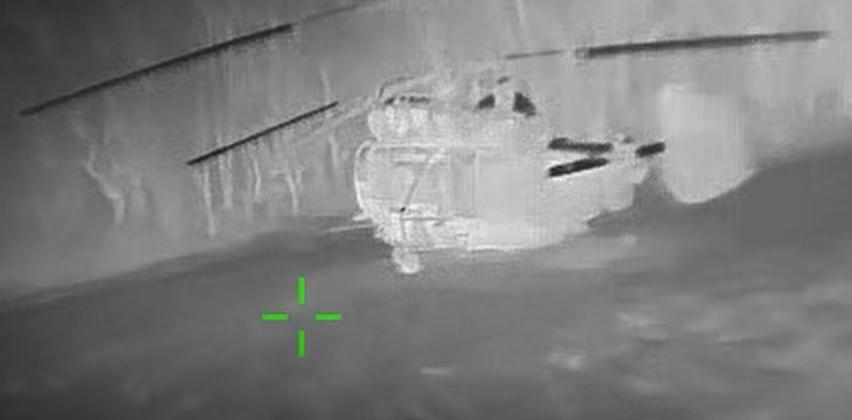 【乌克兰击毁俄一架卡-27多用途直升机】乌克兰武装部队总参谋部17日通报称，乌军