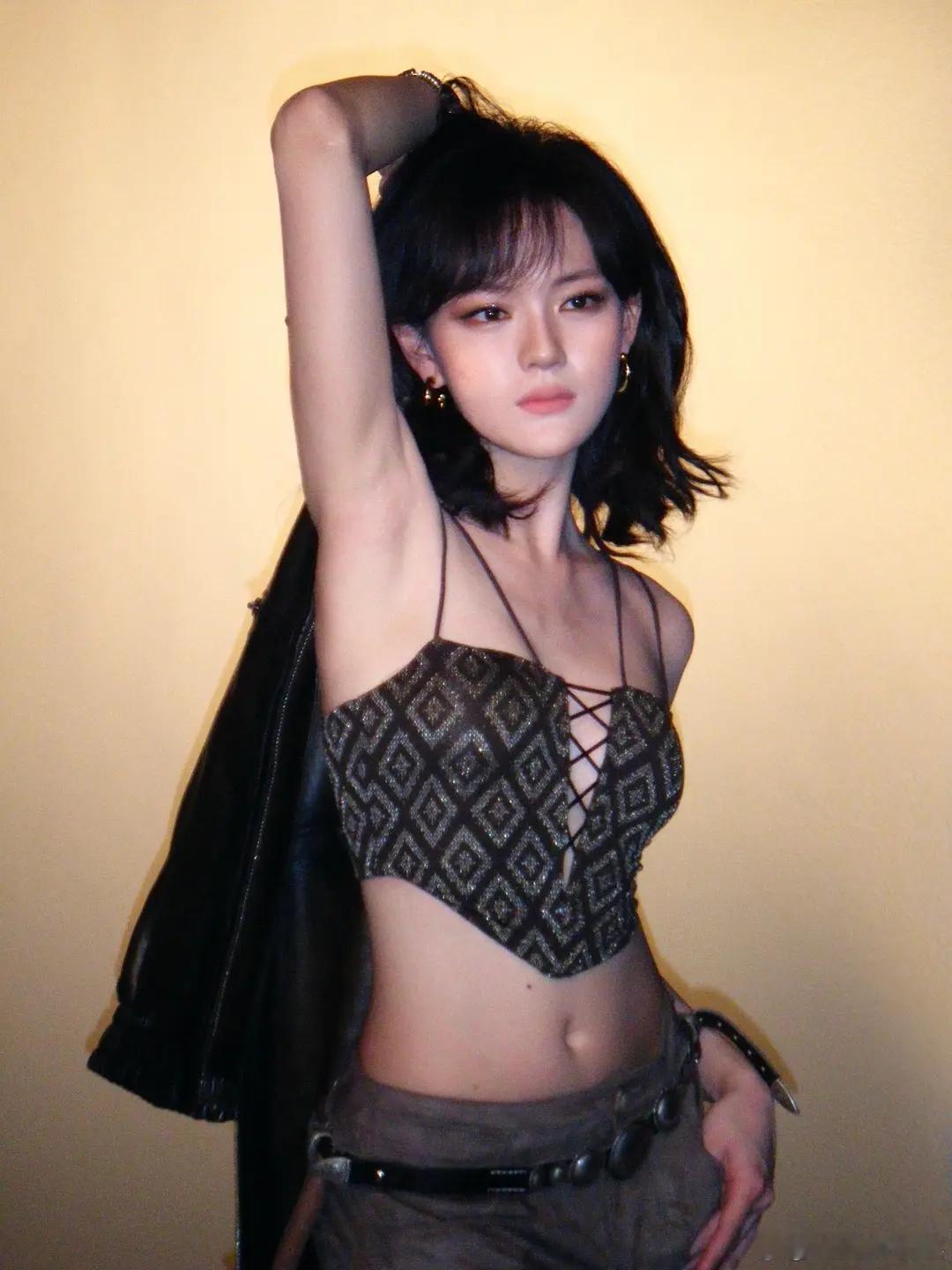 文淇马甲线现实谁不想要文淇这身材