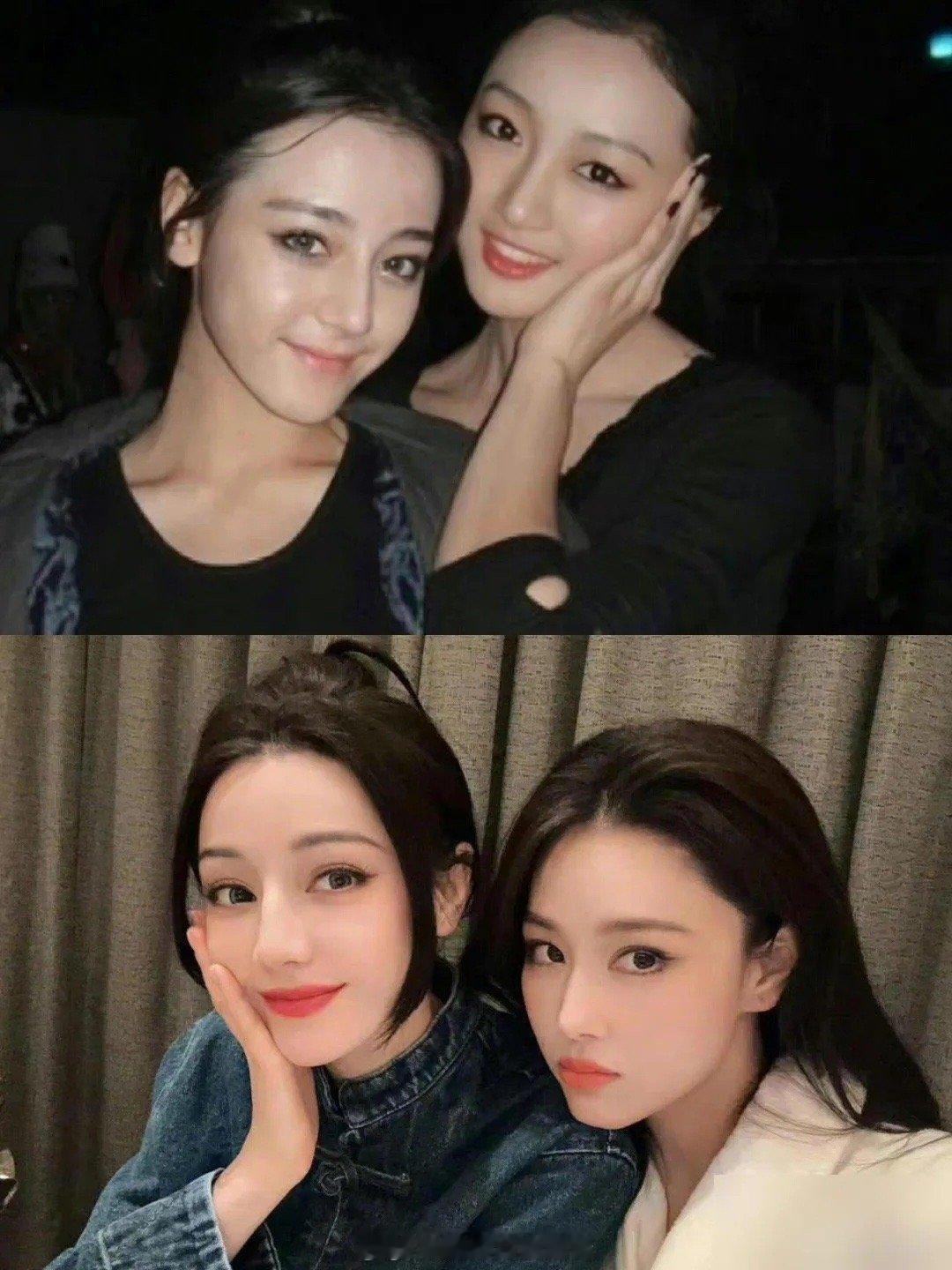 考古迪丽热巴早期，这才是真正的只变了妆容因为再厉害的妆改变不了五官特别是鼻子