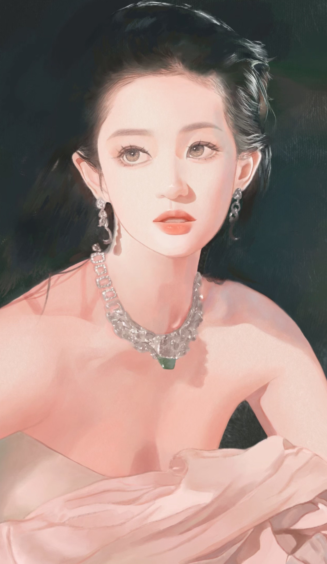 眼前一亮，画师笔下的天仙～​​​
