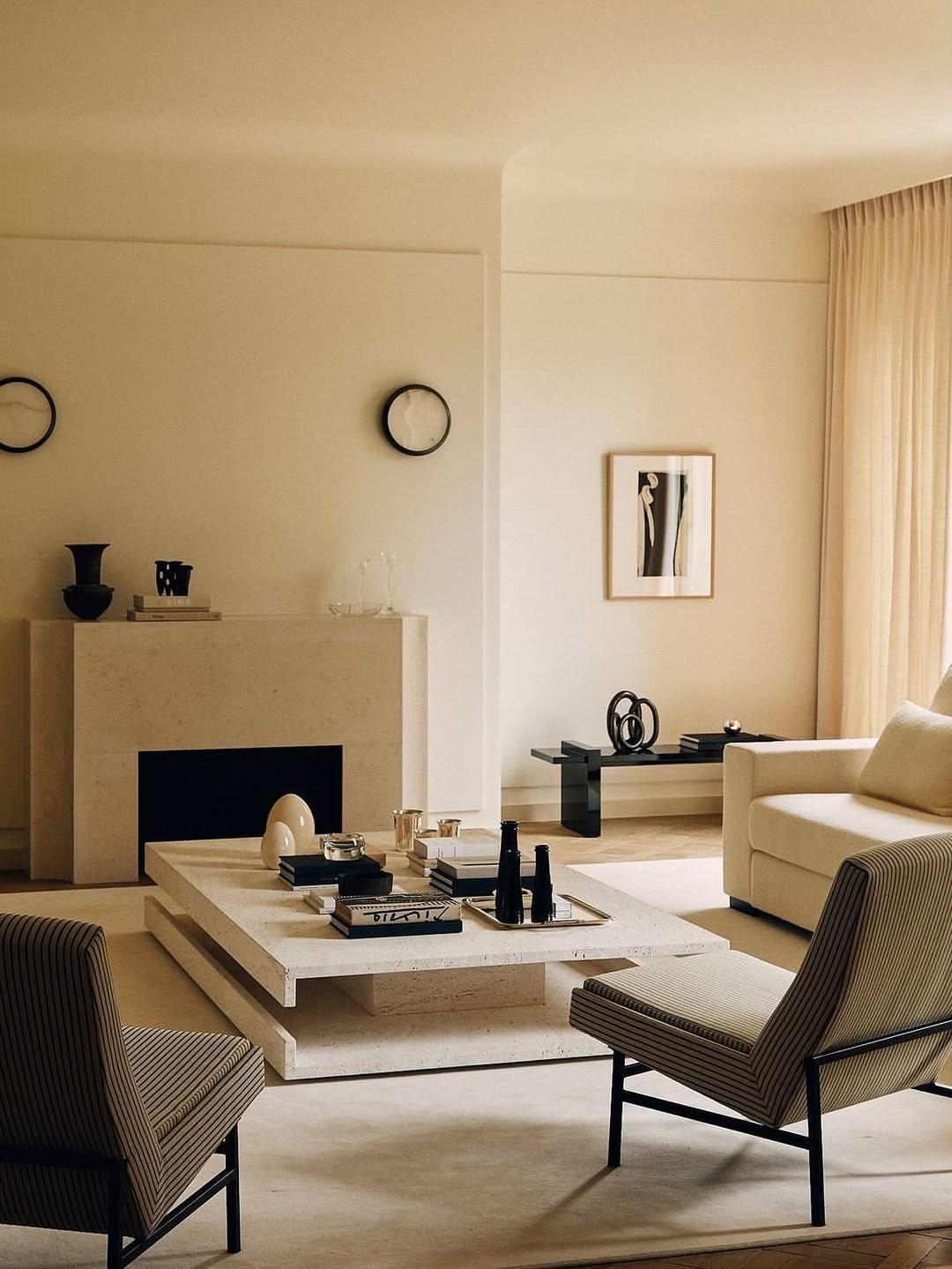 巴黎住宅｜白色调拉满温馨感藏不住的浪漫简约清新现代装修风格,你喜欢吗?家居