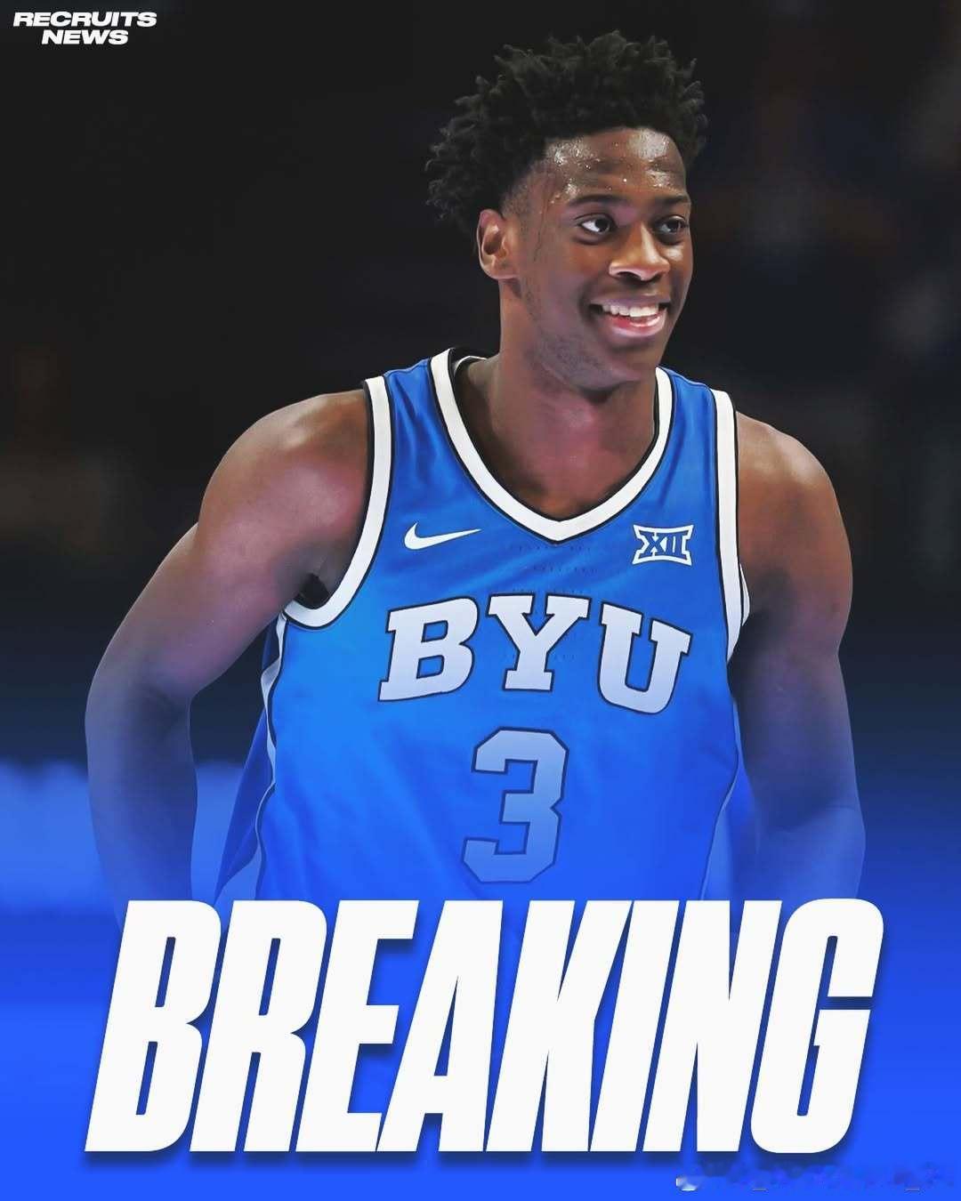 杨百翰大学前锋、全美得分王AJ·迪班萨(AJDybantsa)在《NBATo