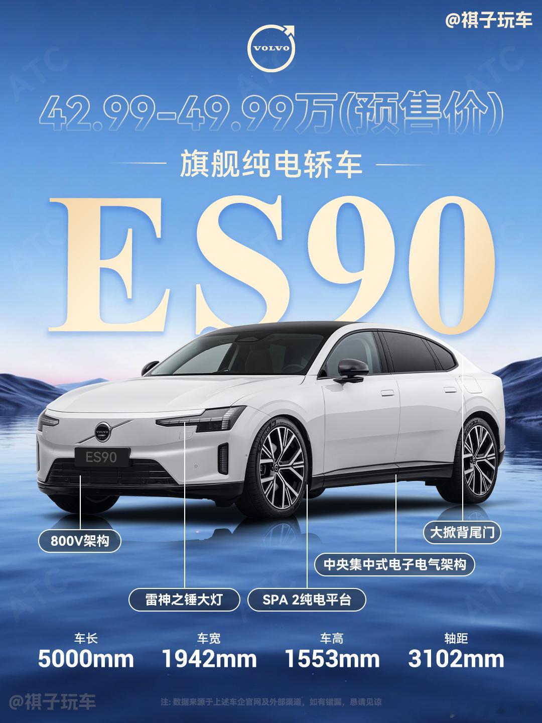 如果说沃尔沃EX90代表的是“传统豪华品牌如何转型纯电SUV”，那这台沃尔沃ES