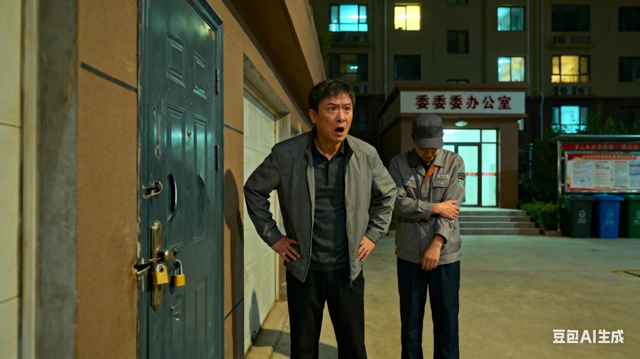 业主卖房时发现地下室被撬锁侵占多年？！1月17日，山东诸城宝龙庄园小区的赵先