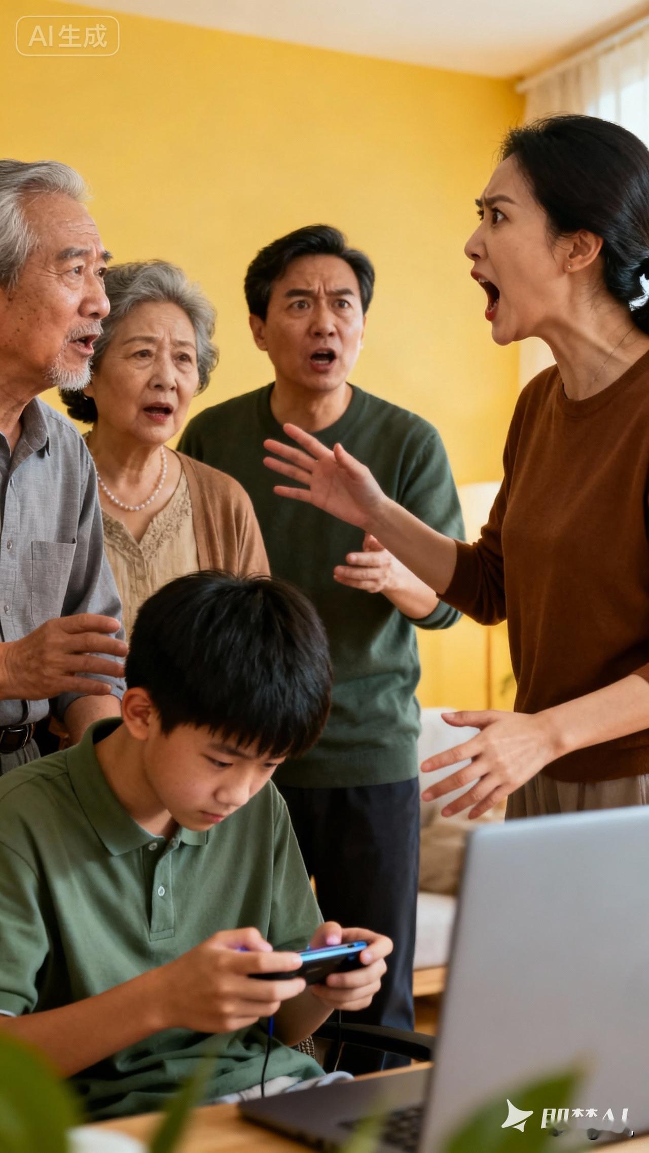 尹老师因儿子教育离婚了。尹老师是市某中学高中数学老师，她儿子三代单传