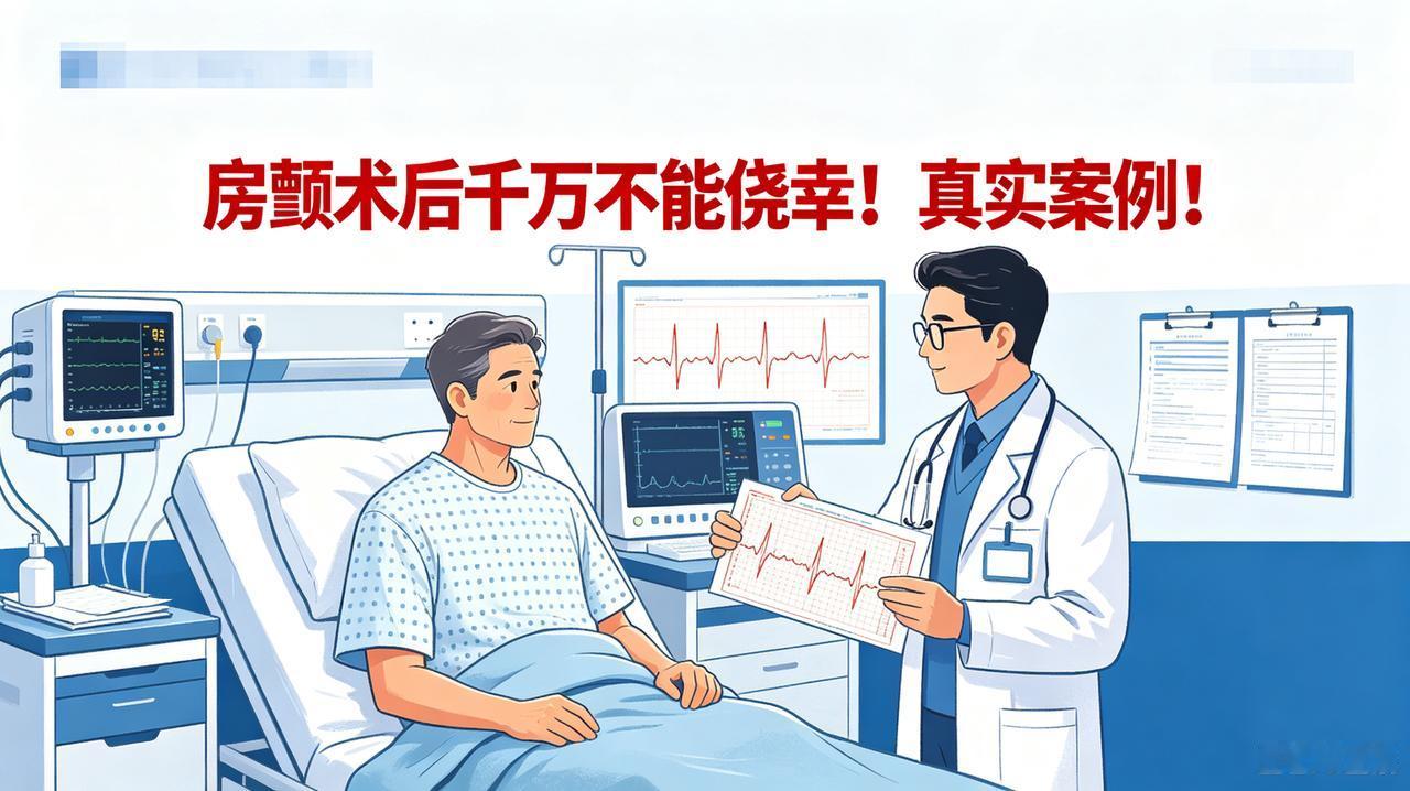 房颤术后别再侥幸！18岁确诊，术后安稳10年，3瓶啤酒直接复发！别再觉得房