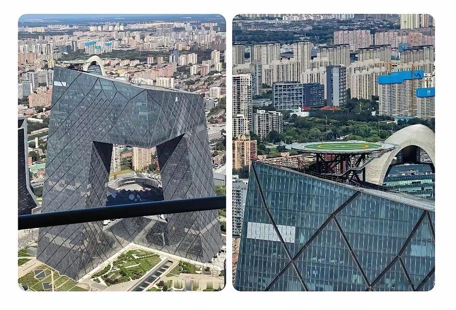 中央电视台楼顶的停机坪是干什么的？