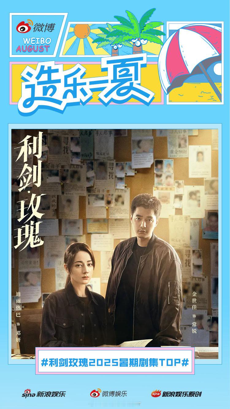 利剑玫瑰2025暑期剧集TOP《利剑·玫瑰》以149.55万票斩获2025暑期