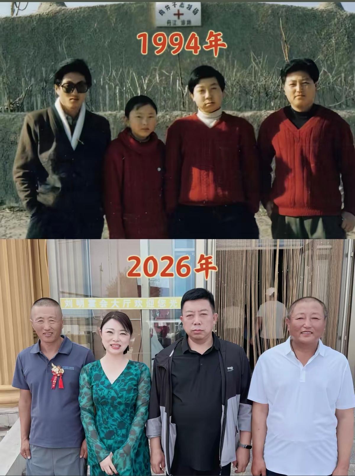 是什么让左侧意气风发的墨镜大哥，变成了含胸弓背的风霜老汉？