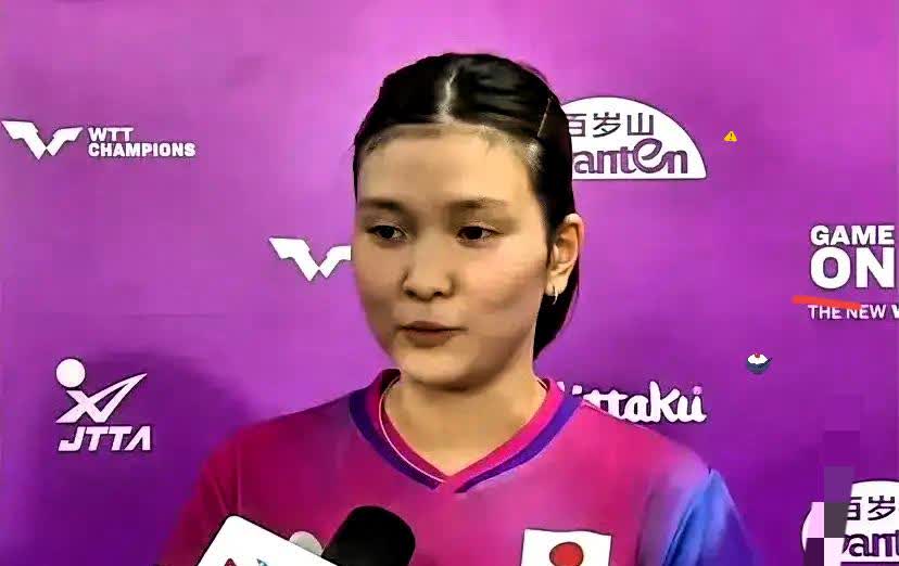 桥本帆乃香评价孙颖莎和王曼昱评价孙颖莎“众所周知，孙颖莎女单排名世界第一