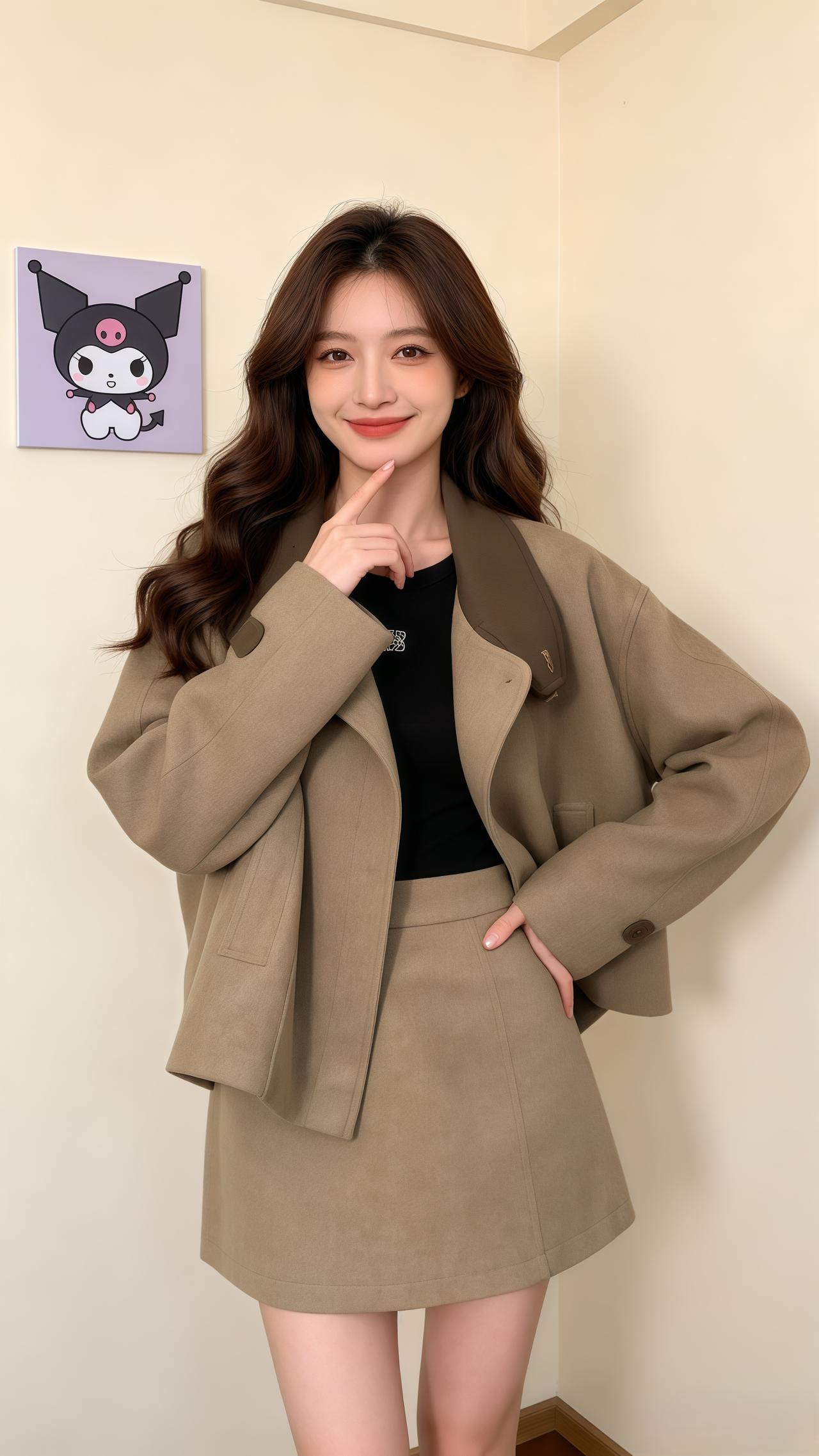 穿搭时尚套装韩系穿搭今天穿什么ootd穿搭