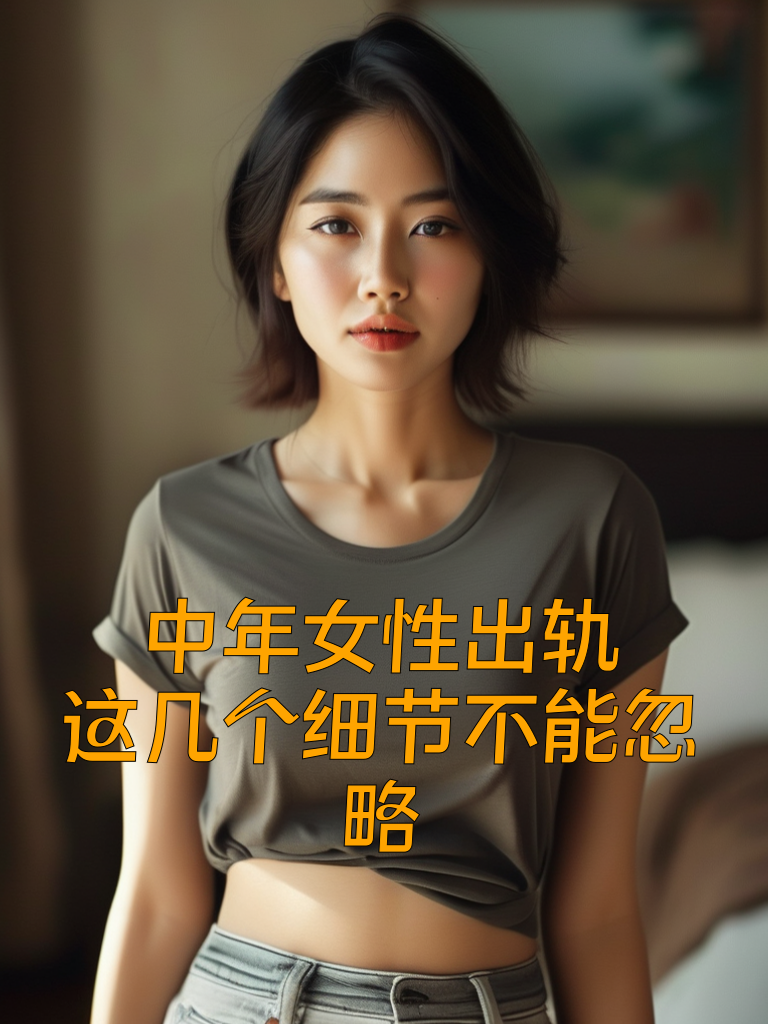 中年女性出轨，这几个细节不能忽略