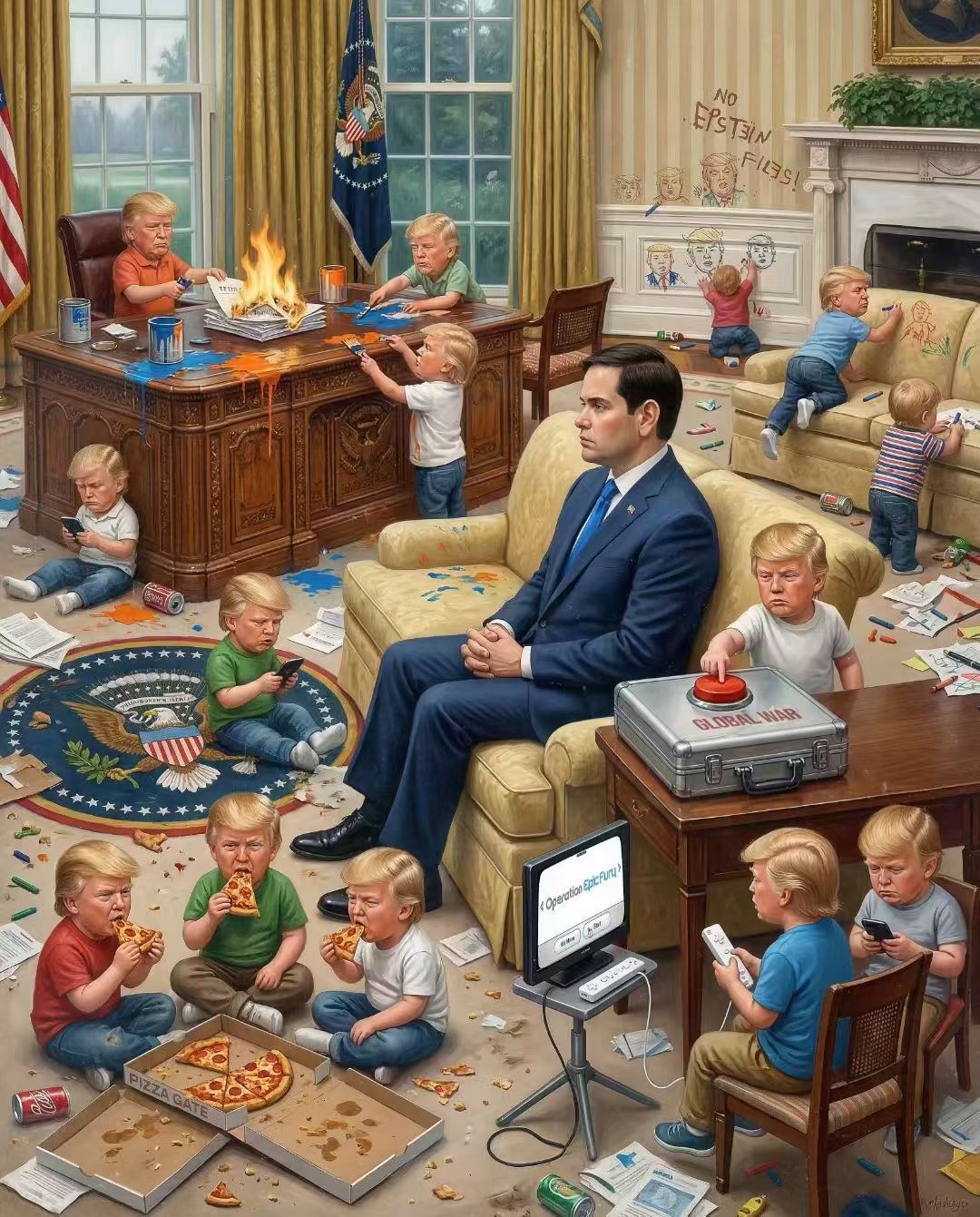 形象，卢比奥确实是个牛人