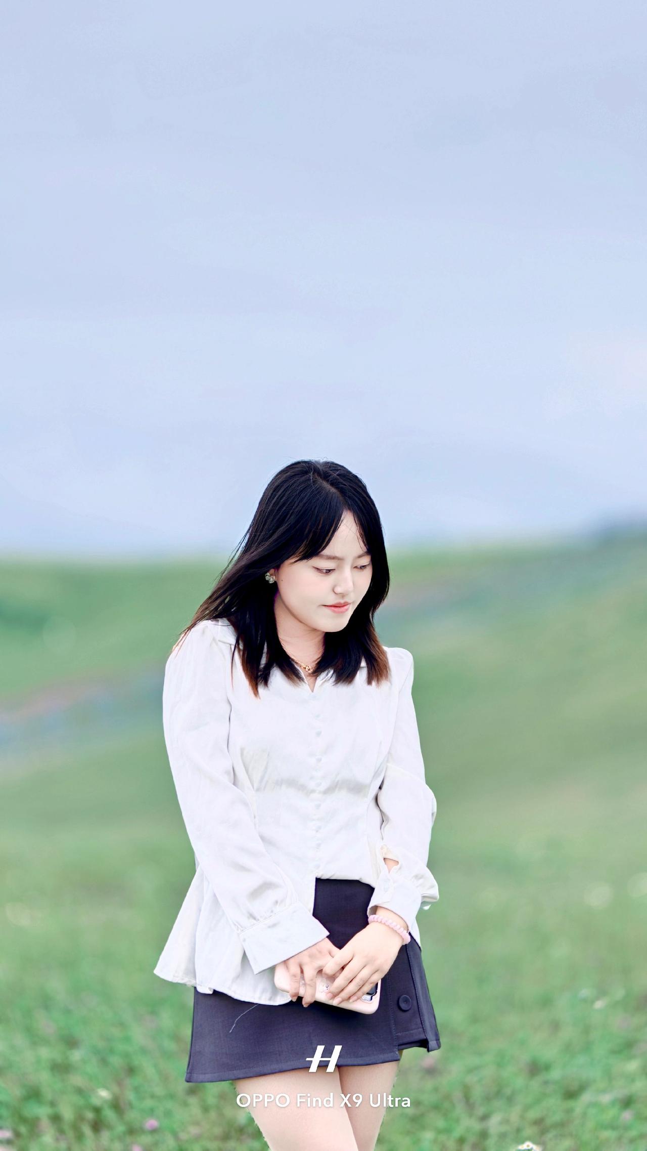 组图｜手机人像。户外约拍朝阳女孩元气少女感拉满户外出片
