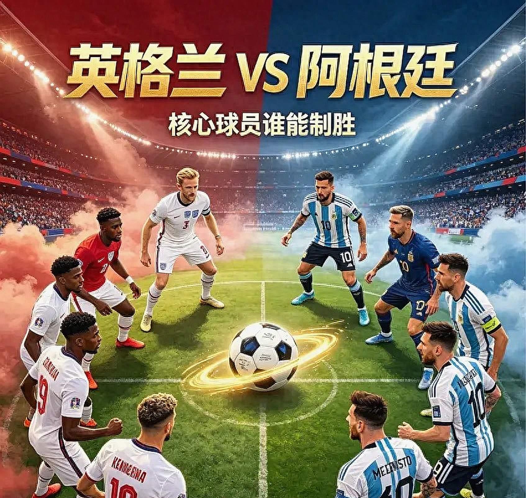 梅西居然从来没碰过英格兰第一次交手，就是世界杯半决赛你敢信？英格兰和阿根廷
