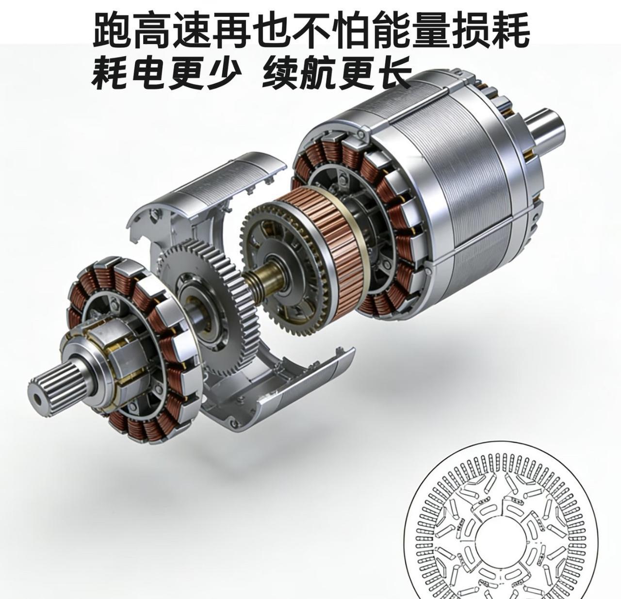 比亚迪的可变磁通电机，已经悄悄塞进了方程豹豹3、新款汉EV和海豹07EV这几款