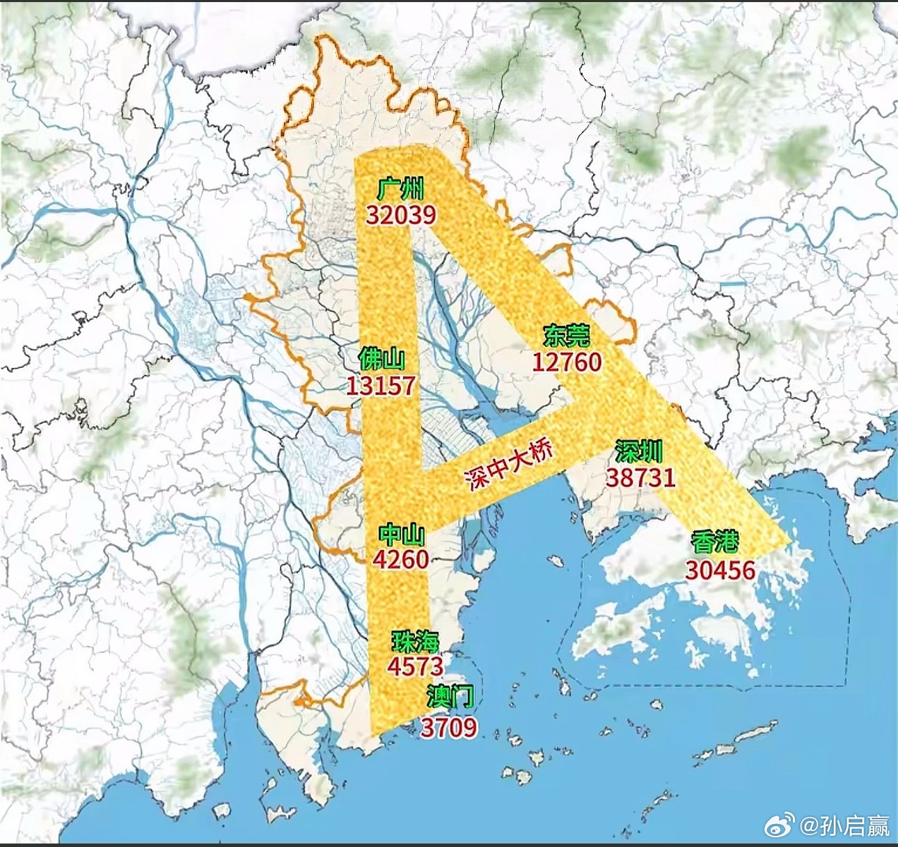 有很多外地的朋友不知道“大湾区”到底是哪里，基本上就是图片这些地方，黄金内湾