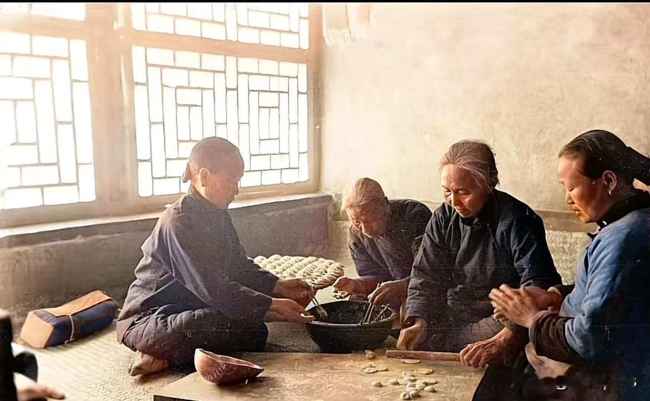 美国记者拍摄的1946年河北省通县农村照片，现在通县是北京市通州区。这些照片呈现
