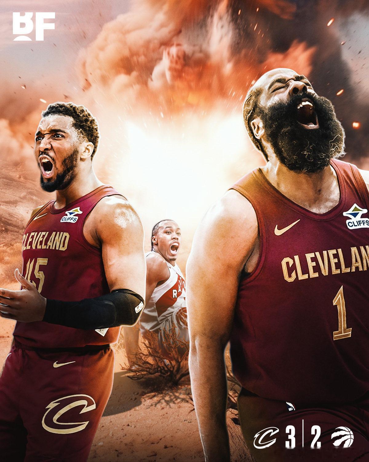 NBA哈登在对阵猛龙的第五场比赛中——23分9个篮板5次助攻2次抢断作