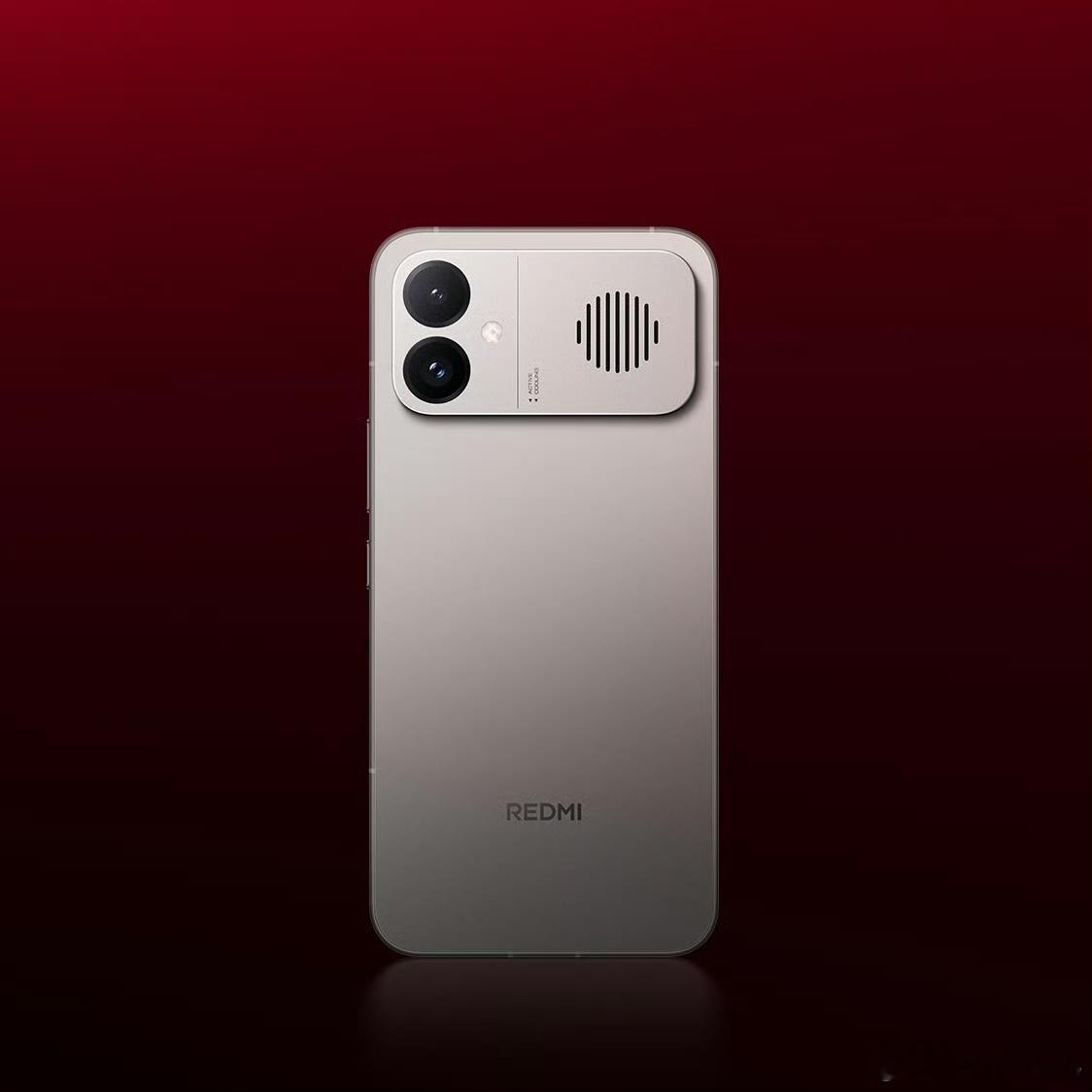 红米K90Max外观公布，内置散热风扇，搭载天玑9500处理器，165Hz刷新