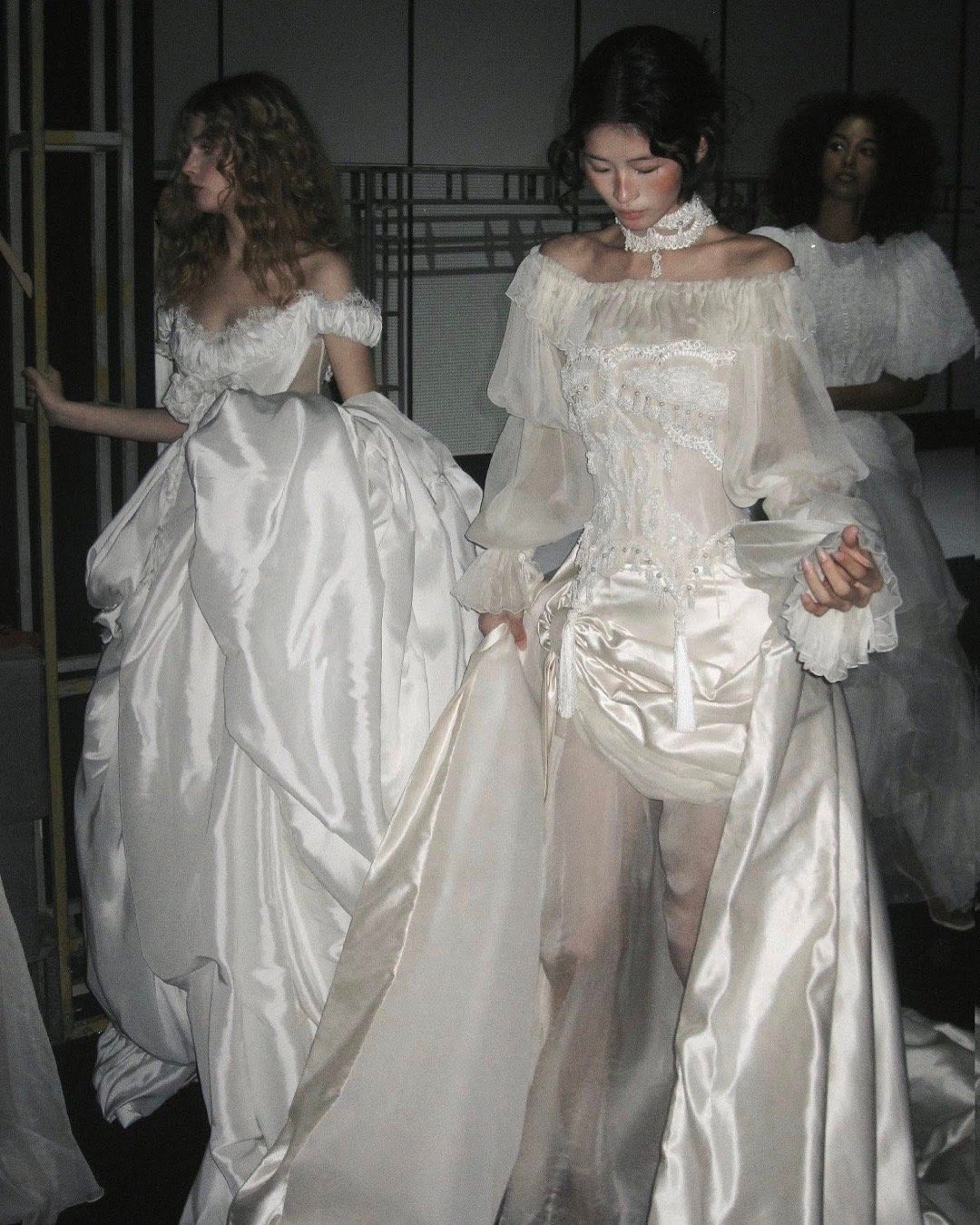 穿婚纱的天使们🤍