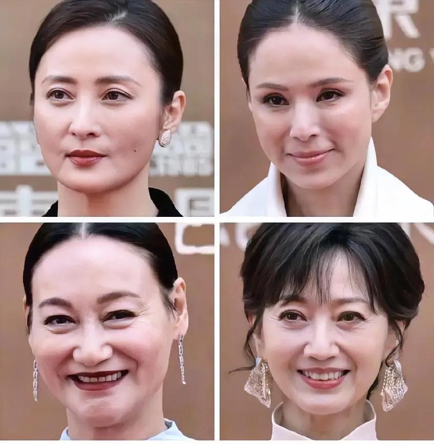 这么看，赵雅芝老的挺自然吧？