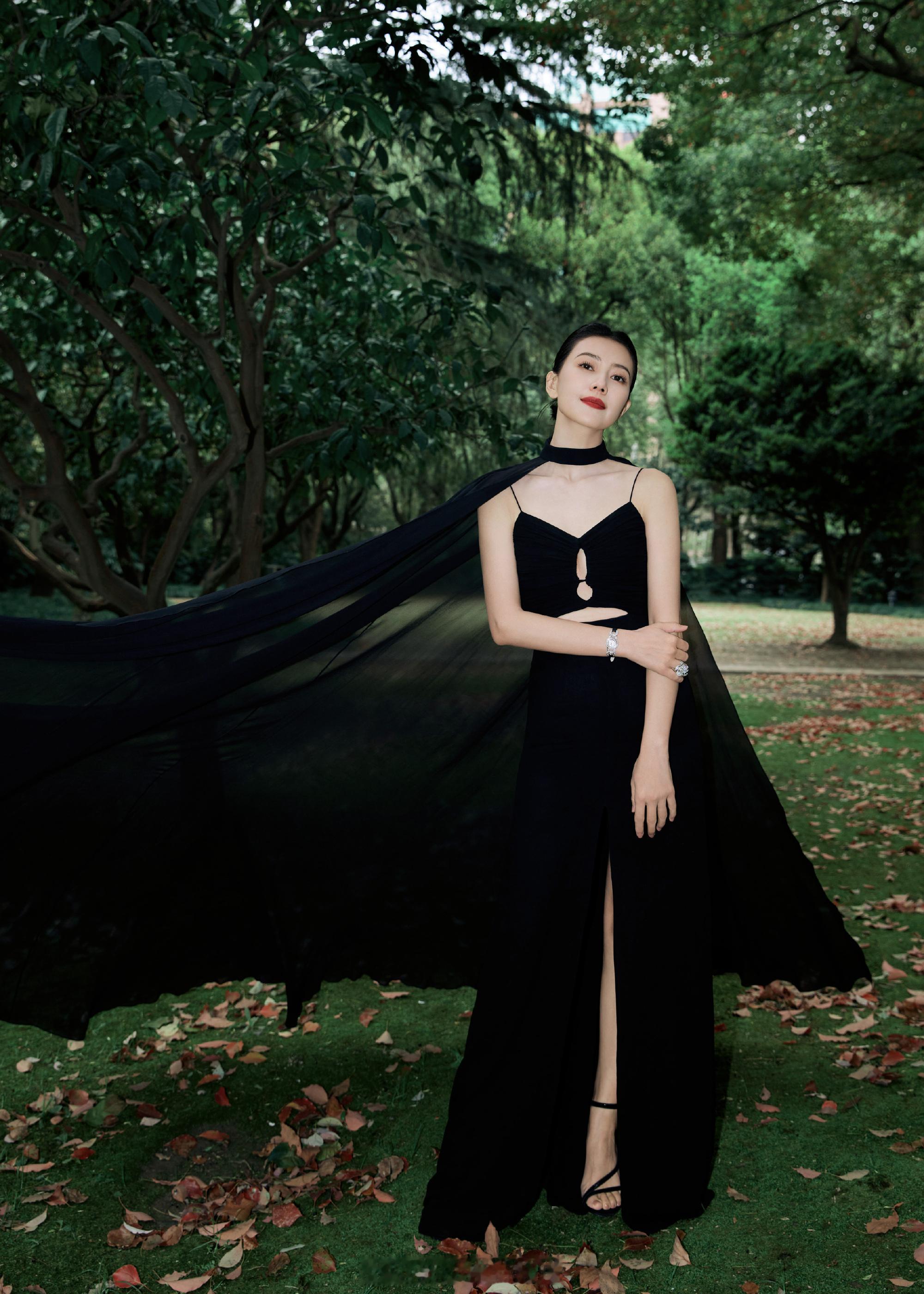 高圆圆撕漫黑纱