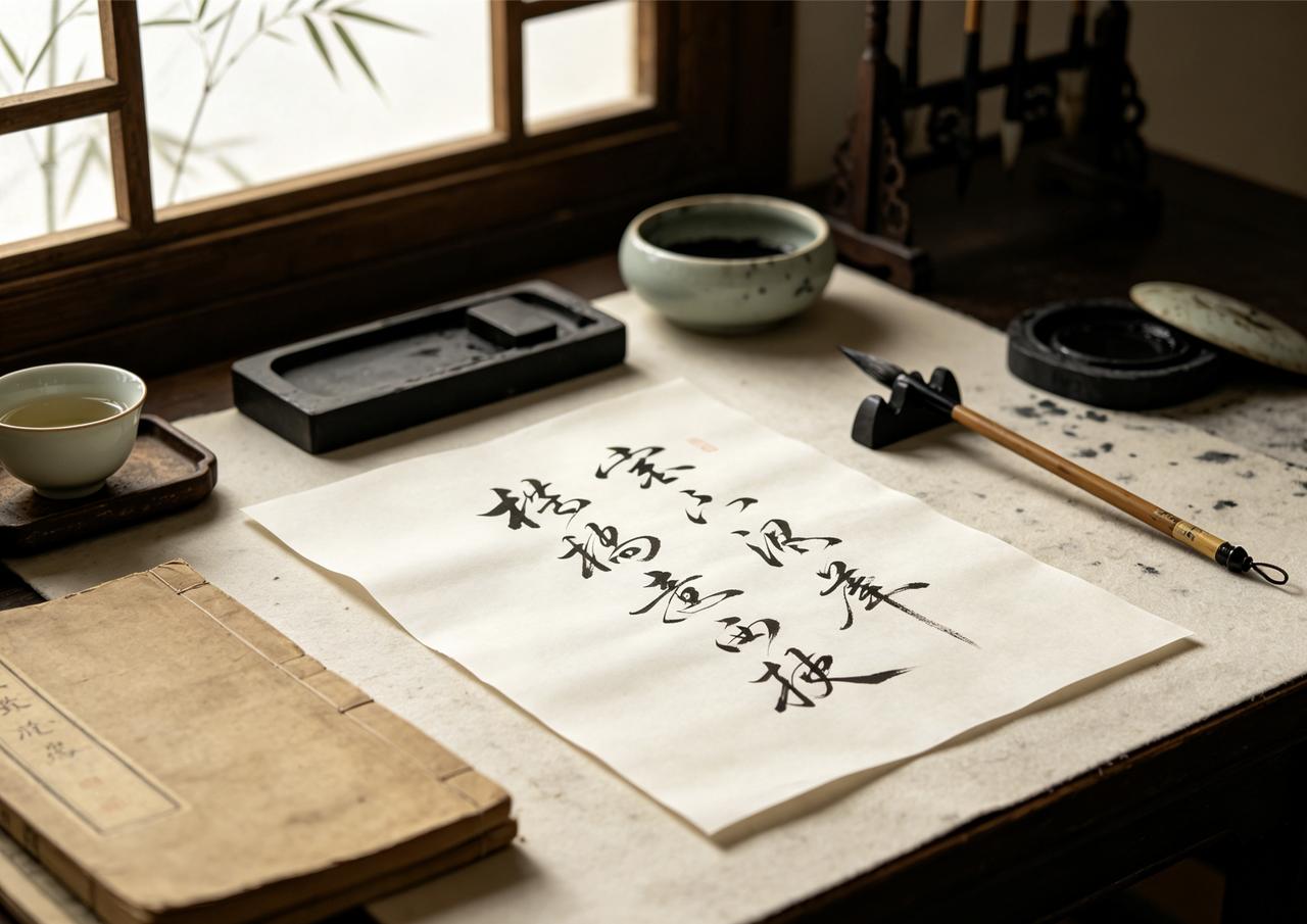 先说用笔。唐代书法讲究工整规矩，运笔平稳克制。黄庭坚早年临摹过《瘗鹤铭》，慢慢养