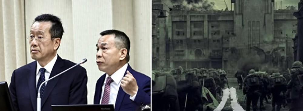 抗日竟成罪过？先烈后代当场讨公道4月29日当天，岛内新党人士直接带着四行仓库
