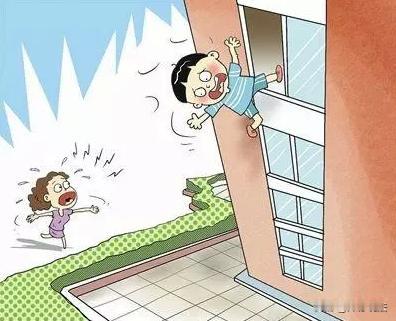 广西北流，一对夫妻做木工，带着4岁女儿到13楼新房安装衣柜。完工后，房主临时请他