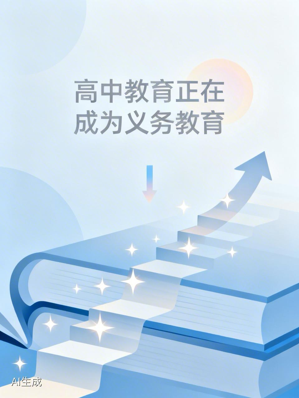 高中教育，正在成为义务教育！将高中纳入义务教育，目前，只有在中国的个别地方普及