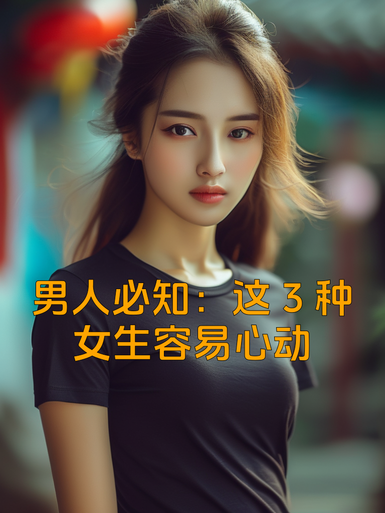 男人必知：这3种女生容易心动