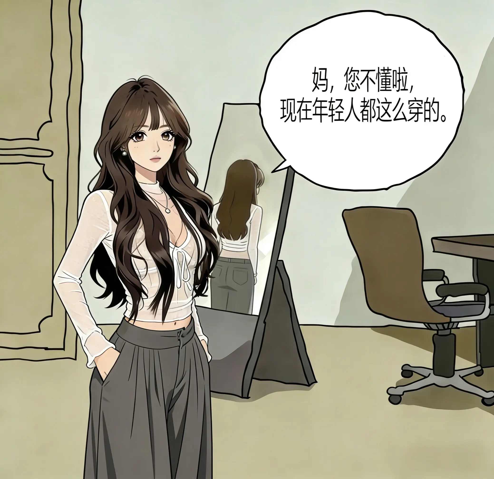 妈 您不懂啦 现在年轻人都这么穿