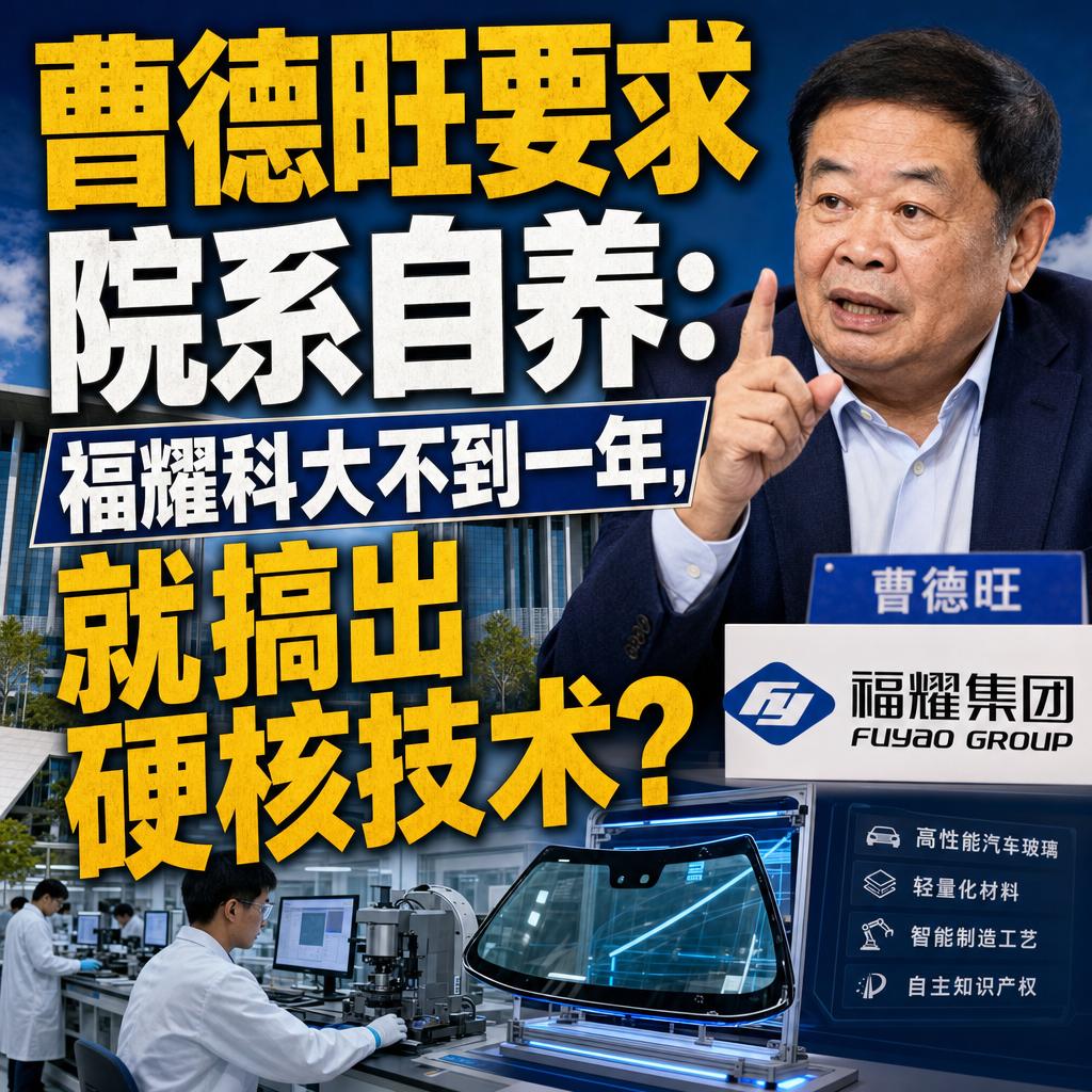 很多人觉得办大学就得砸钱养着，院系不赚钱天经地义。但福耀科技大学偏偏反着来，理