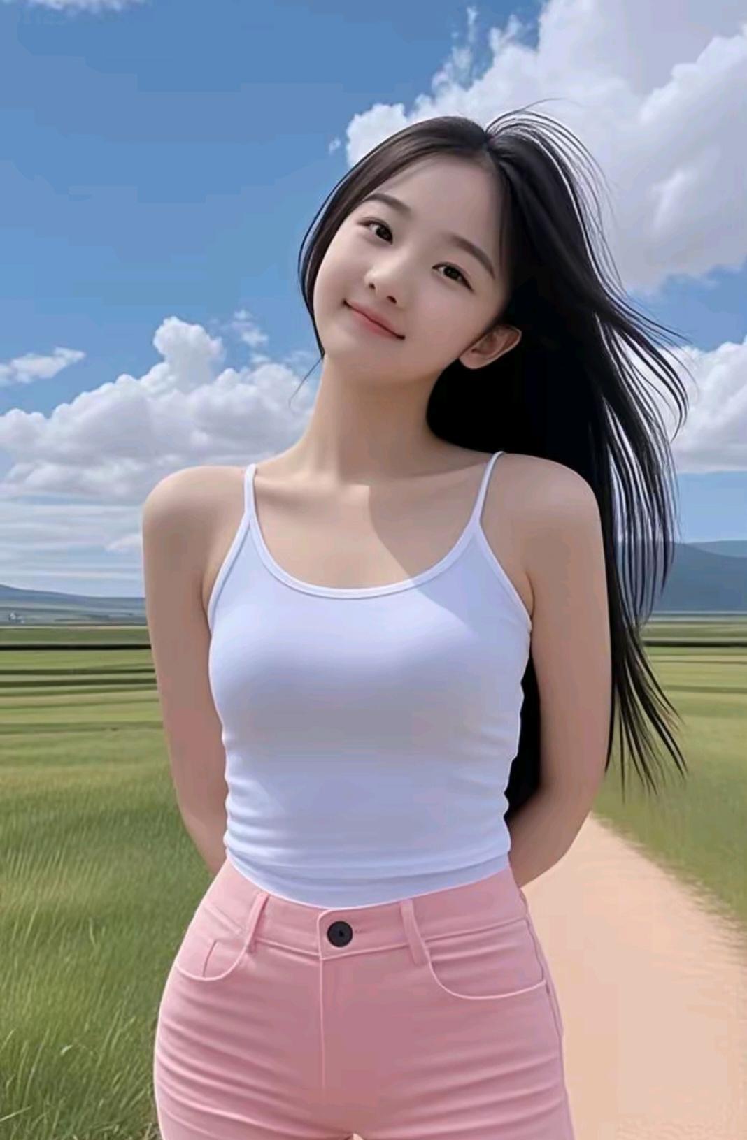 这条路，我独自行走了好久，直到遇见你，风景才美得刚刚好。