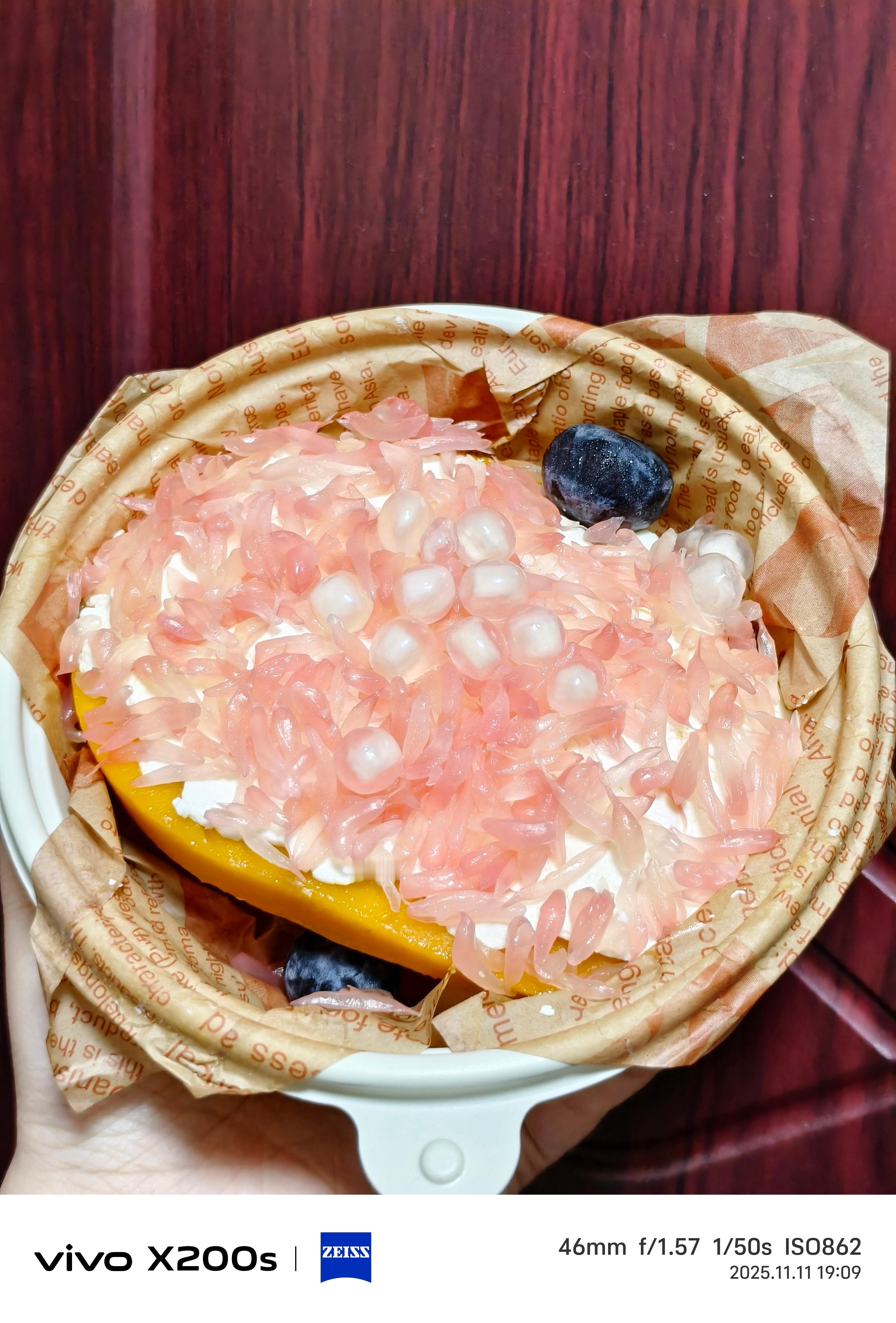 网红美食臃肿就比如说前段时间爆火的固体杨枝甘露真不如液体好吃在家随便复刻一下没