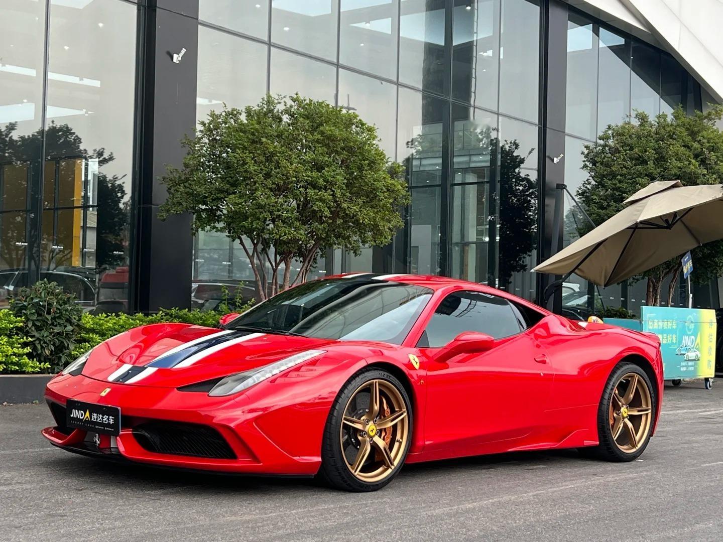好车分享Ferrari458Speciale，虽然我最爱的赛道版法拉利是4