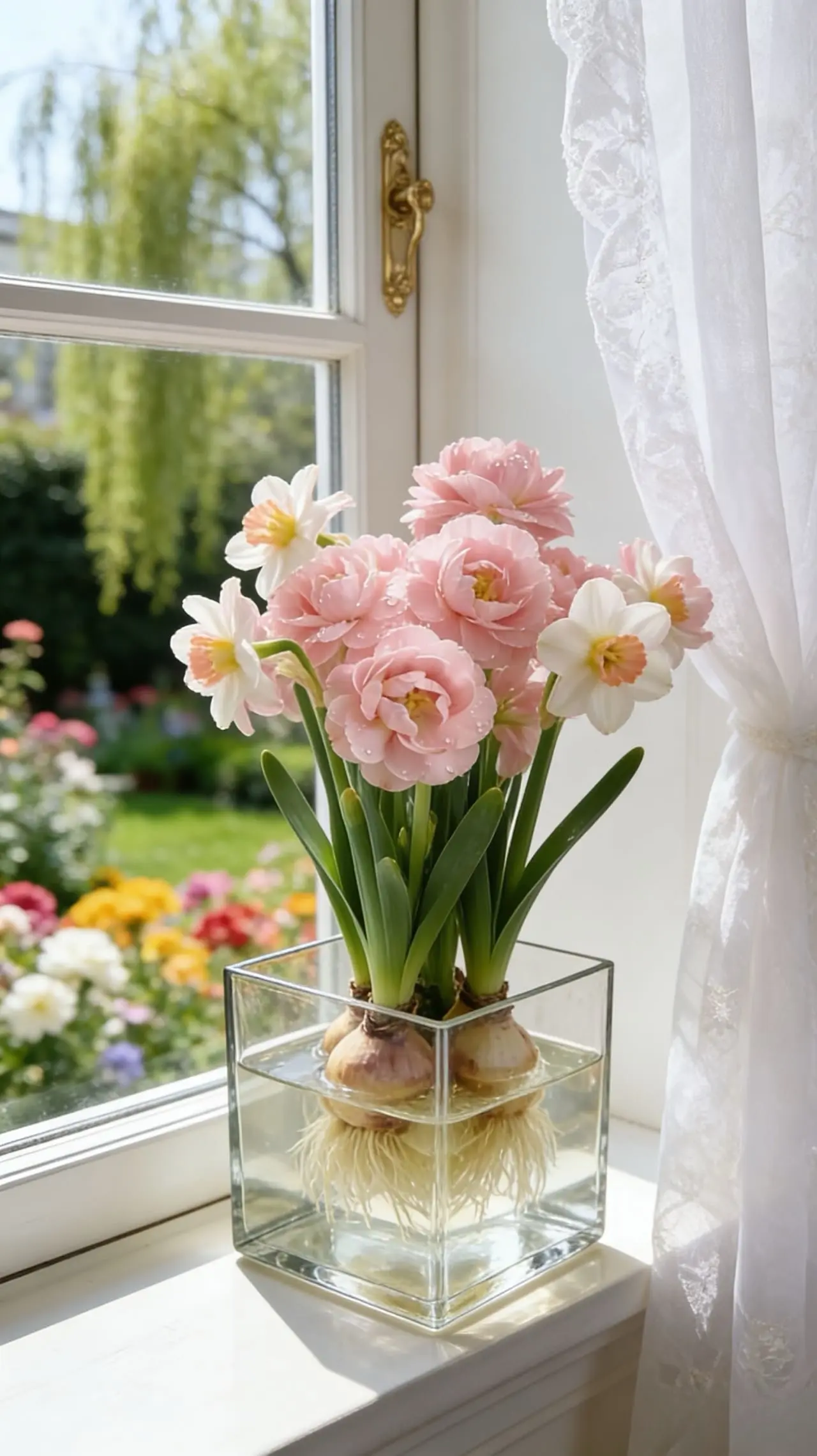 水培植物水仙花 盆栽绿植花卉绿植 种花