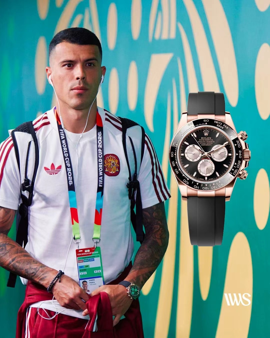 世界杯冠军戴什么表？亚马尔罗德里都爱爱彼⚽西班牙时隔16年再捧大力神杯，冠军球