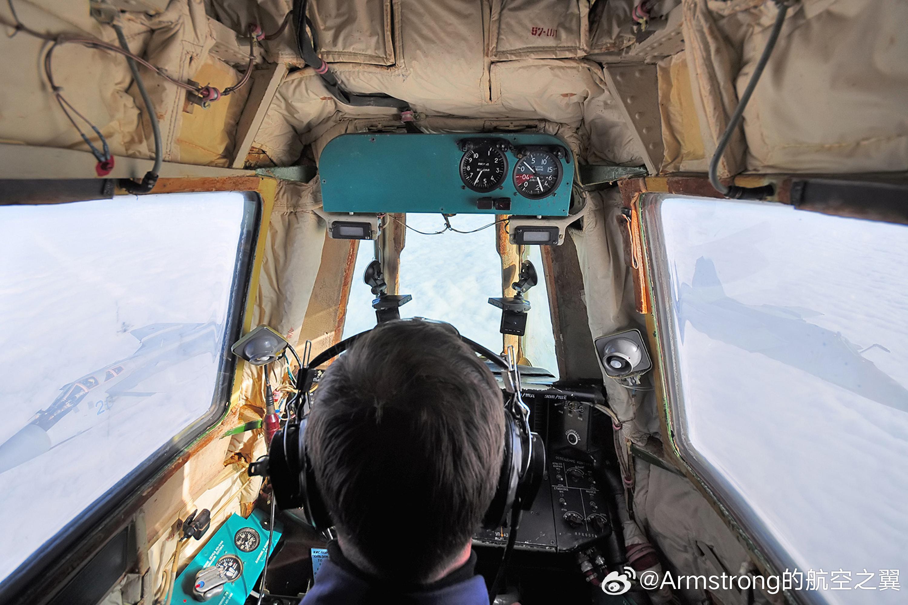 烽火问鼎计划伊尔-78M“迈达斯”尾部加油操作员视角。伊尔-78M是从伊尔-