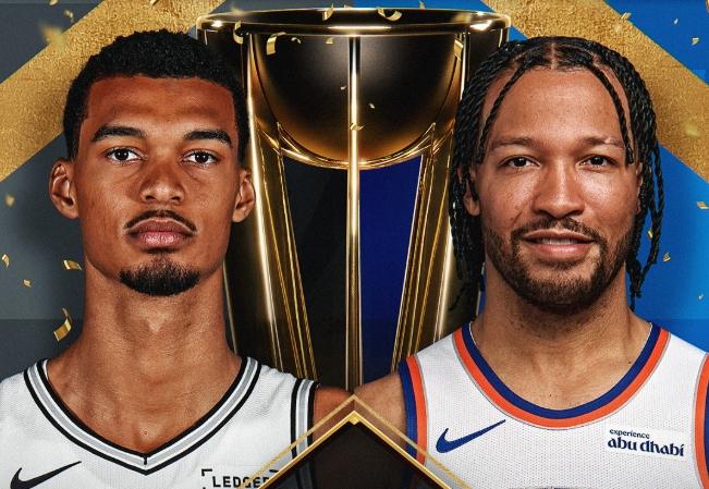 晋级NBA杯决赛的两支球队，尼克斯和马刺队奖金出炉，马刺队夺冠概率更高！1，