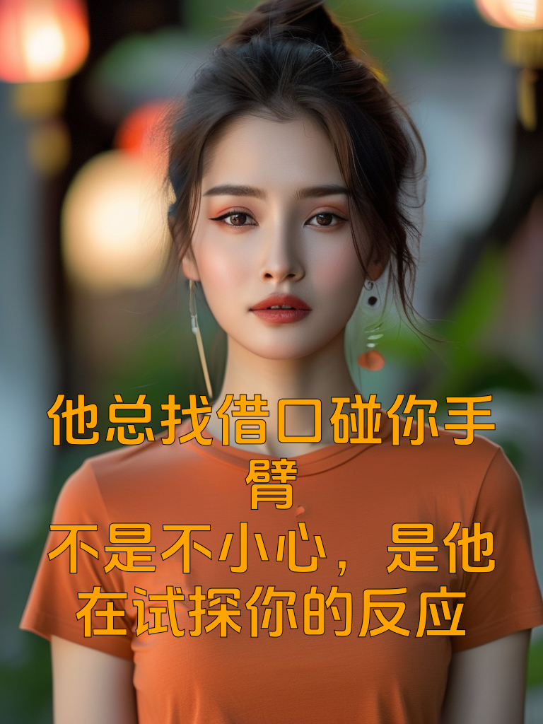 他总找借口碰你手臂？不是不小心，是他在试探你的反应