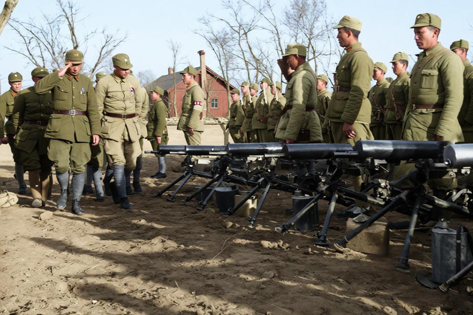 1939年11月的华北山野，枯树裸枝裹着初冬的寒，刚结束黄土岭战役的八路军部队正